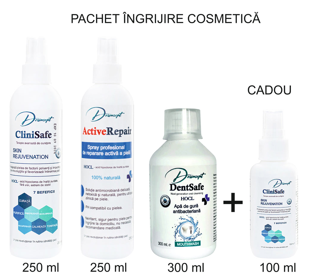 Pachet Îngrijire Cosmetica  3 + 1 cadou!